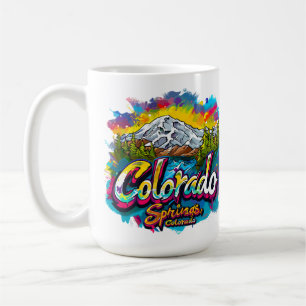 Mug Colorado Springs, Colorado Pikes Peak Mountain