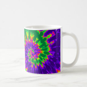 Mug Colorant vert et pourpre de cravate