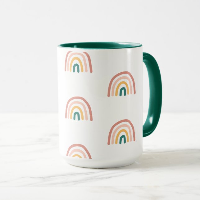Mug coloré arc-en-ciel (Devant droit)