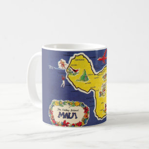 Mug coloré de l'île de Maui