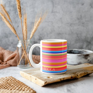 Mug Coloré Lumineux Moderne Personnalisé