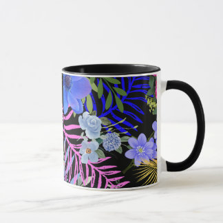 Mug Coloré Rétro Folin Floral Folid