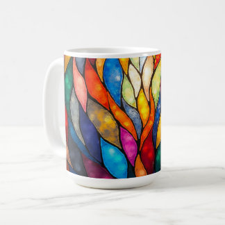 Mug Colorful flames.