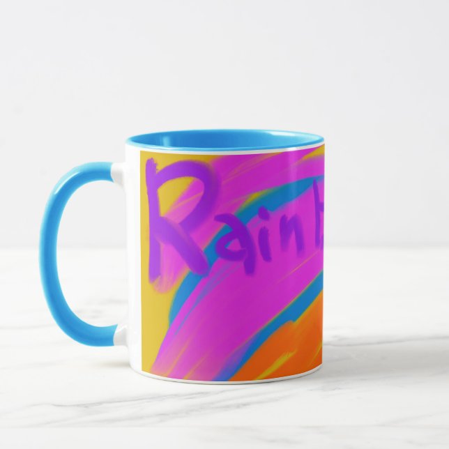 Mug colorful　rainbow (Gauche)