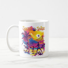 Mug Colorful Team Design with Graphic and Text
