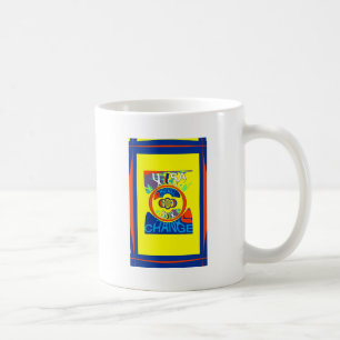 Mug Colorful USA Change : A Festive Design Art Print