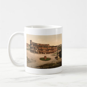 Mug Colosseum et méta Sudans, Rome, Italie