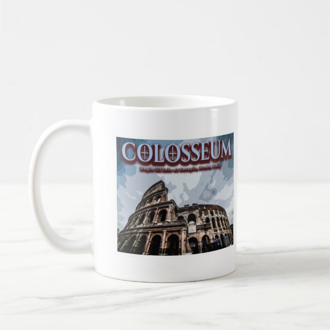 MUG COLOSSEUM - ROME ITALIE - ROMAN ICONIC (Gauche)