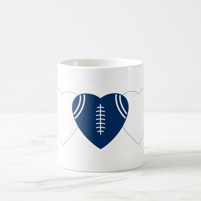 Mug Colts d'Indianapolis Football Coeur Design (Centre)