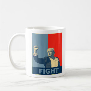 Mug Combat Combat Combat ! Trump 2024 Rassemblement Pe