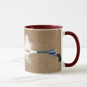 Mug Combat d'arme à feu au café