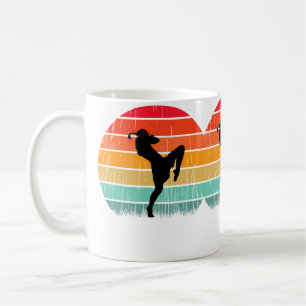 Mug Combattant de boxe au coucher du soleil Amateur de