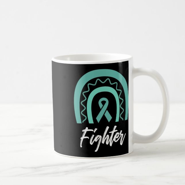 Mug Combattant de la sensibilisation à la maladie poly (Droite)