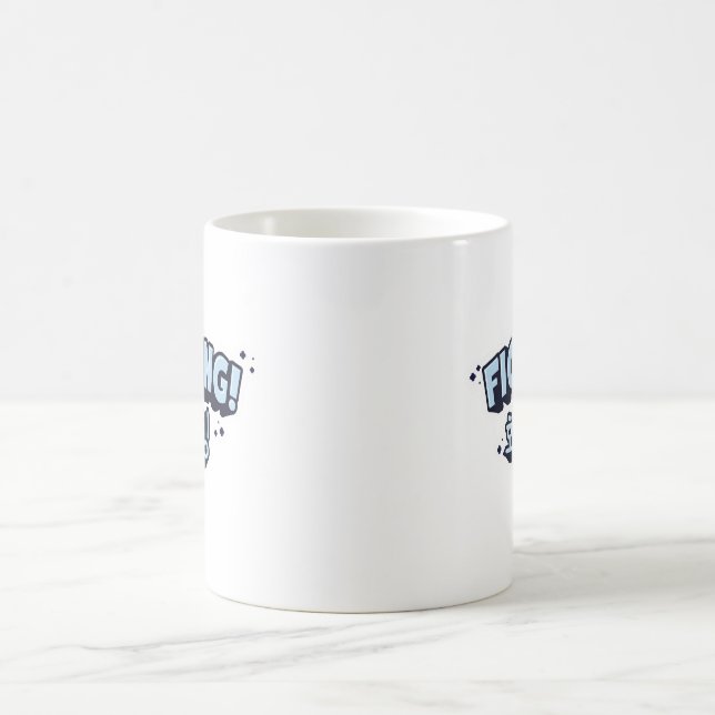 Mug COMBATTRE 화 이 팅 - Hangul coréen (Centre)