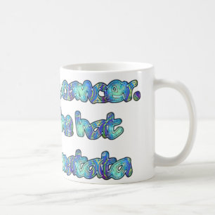 Mug Combattre le cancer de la peau, passer le Casquett