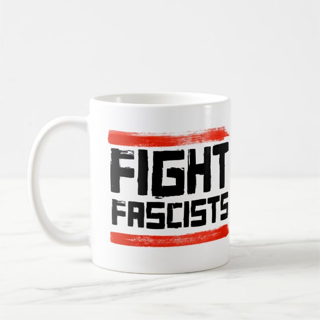 MUG COMBATTRE LES FASCISTES (Gauche)