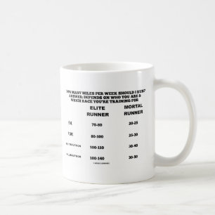 Mug Combien De Miles Devrais-Je Faire Par Semaine ? Gr