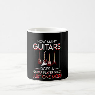 Mug Combien un besoin un de joueur de guitare plus