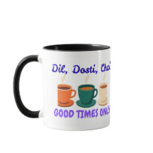 Mug Combo Aesthetic Dil Dosti Chai Desi Friends
