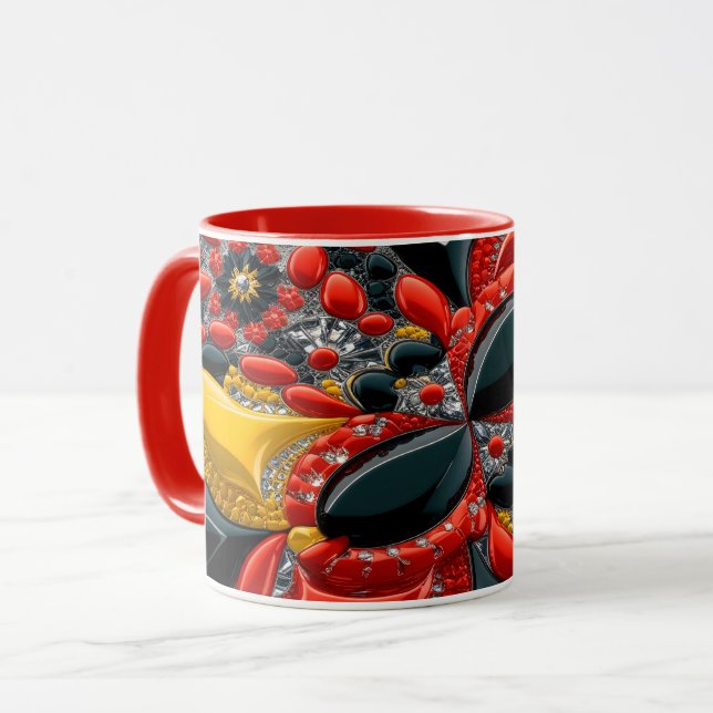 Mug combo aux couleurs allemandes (Devant gauche)