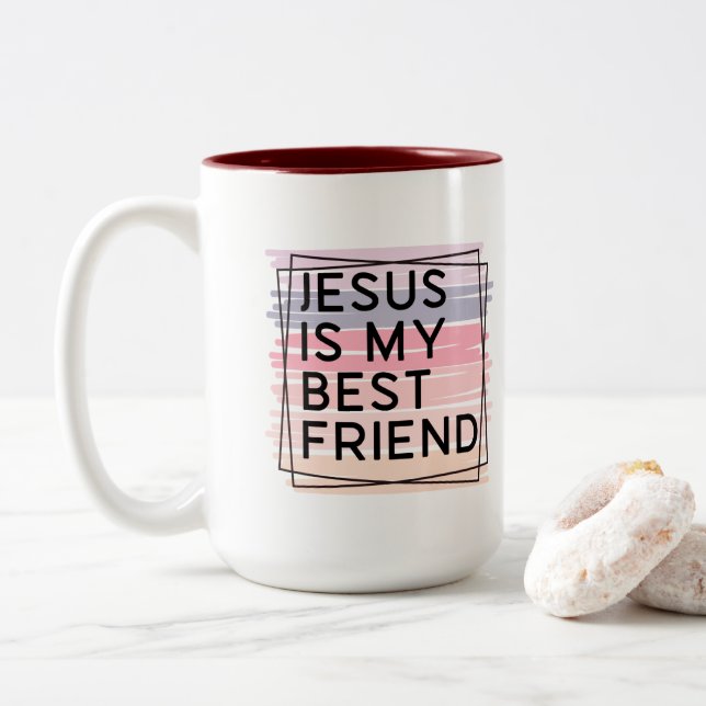 - Mug combo de 15 oz (Avec donut)
