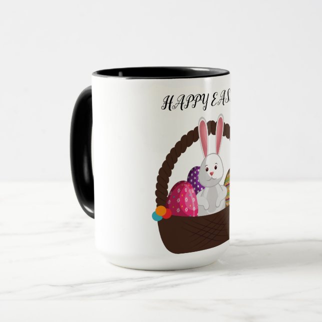 Mug Combo de Pâques deux tonneaux. (Devant gauche)
