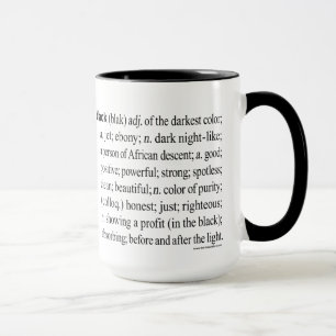 Mug combo défini en NOIR, 15 oz