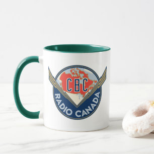 Mug Combo du logo de la CBC 1940