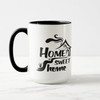Mug combo Home sweet home joli
