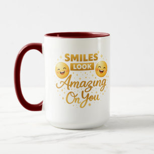 Mug Combo « Les Sourires Sont Époustouflants Sur T