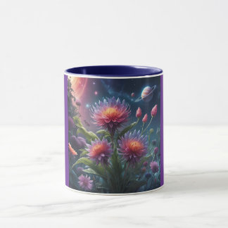 Mug Combo Mug, 11oz (Twilight Flower-6)