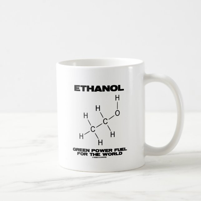 Mug Combustible Énergétique Éthanol Pour La Chimie Mon (Droite)