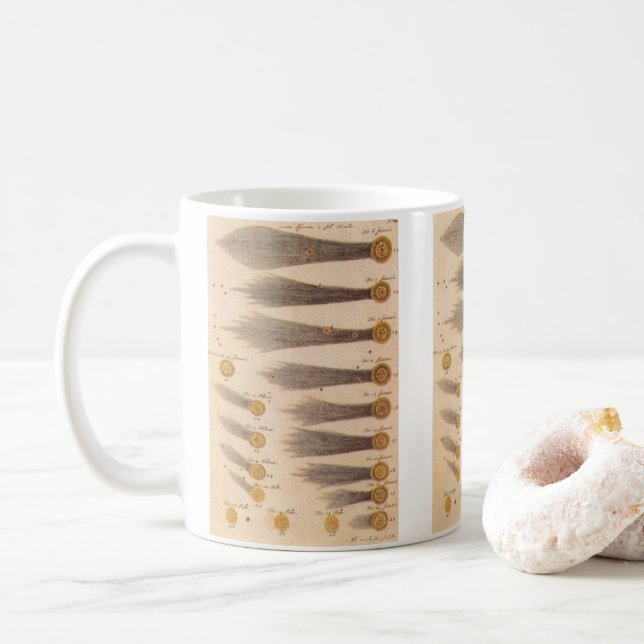 Mug Comètes de Stanislaw Lubieniecki, Astronomie Vinta (Avec donut)