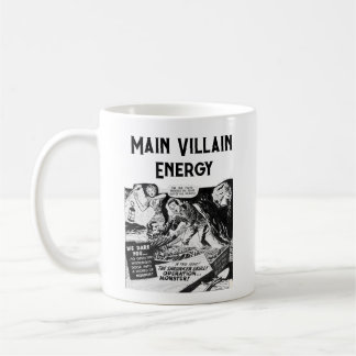 Mug Comique Vampire Rétro de l'énergie du principal va