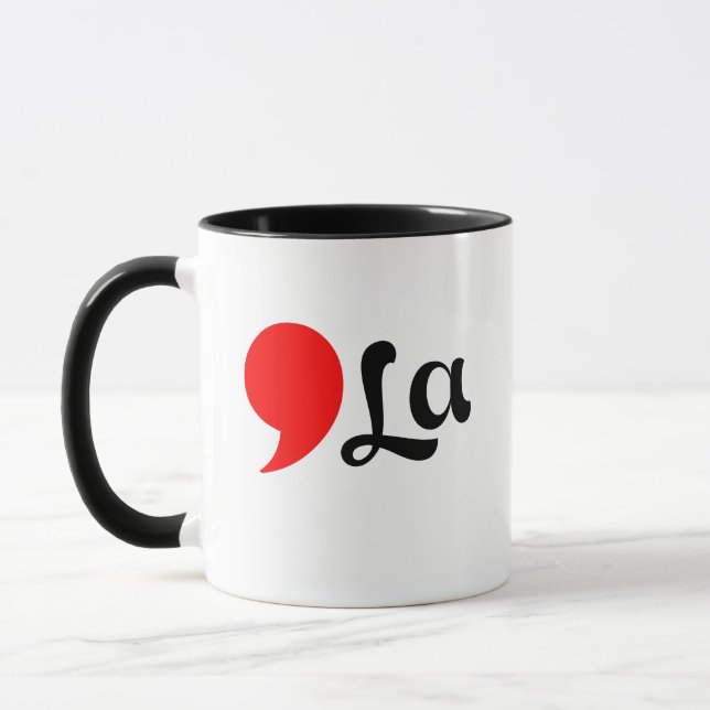 Mug Comma La Funny en détresse (Gauche)