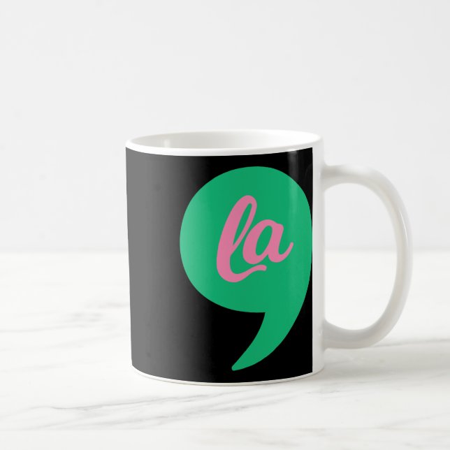Mug Comma La Kamala Harris 2022 - Costum électoral (Droite)