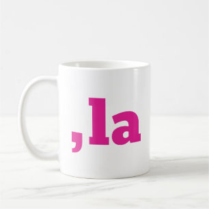 Mug Comma La Kamala Harris - Conception de texte custo