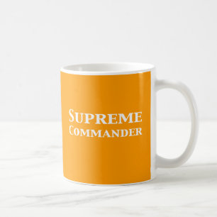 Mug Commandant suprême cadeaux