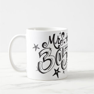 Mug Commande à façon - "Mme 305"