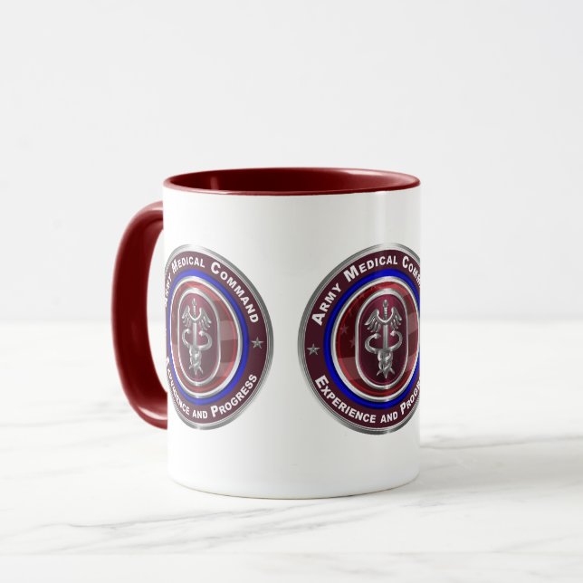 Mug Commandement médical de l'armée MEDCOM  (Devant gauche)