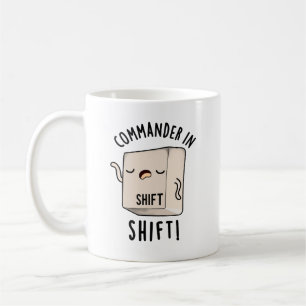 Mug Commander En Chemise Drôle Clavier Pun