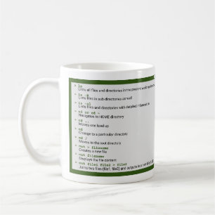 Mug Commandes Unix Basic