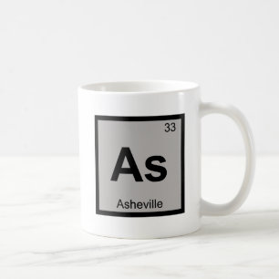 Mug Comme - Asheville Caroline du Nord Symbole de Chim