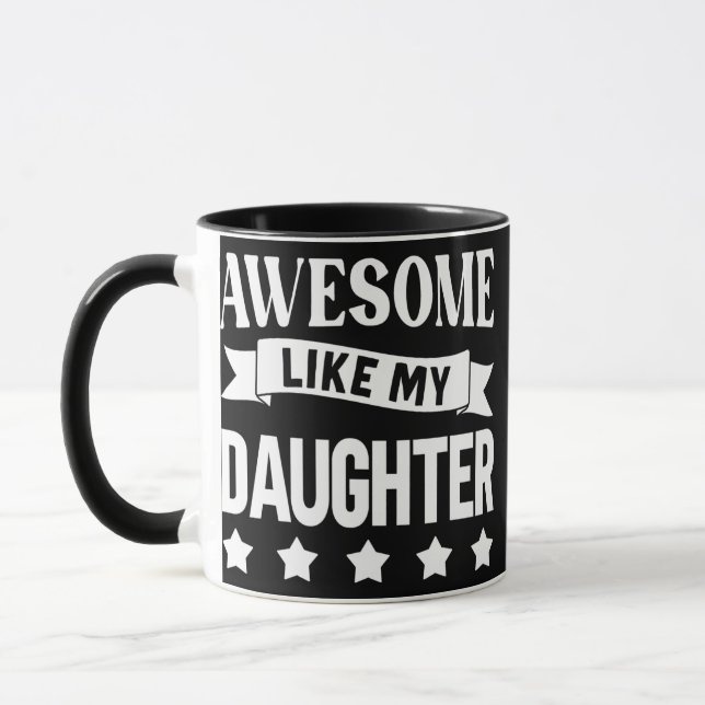 Mug Comme Ma Fille  (Gauche)