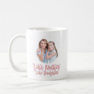 Mug Comme Mère Comme Fille, Cadeau Personnalisé Maman