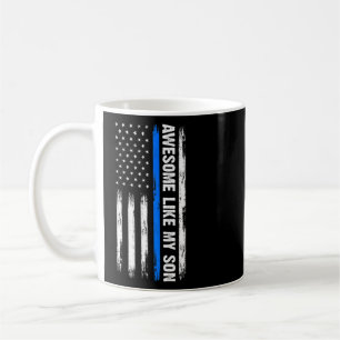 Mug Comme Mon Fils Fils Frappe Police
