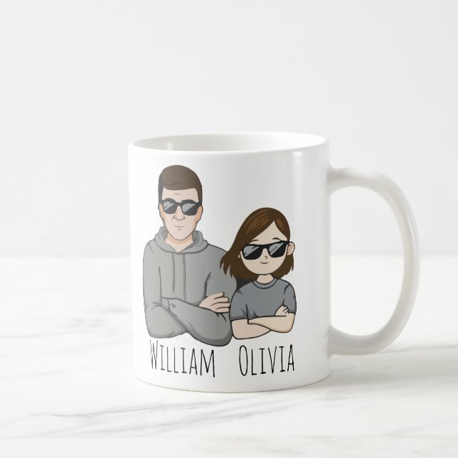 Mug Comme Père Comme Fille Oh Crap Cadeau Pour La Fami (Droite)
