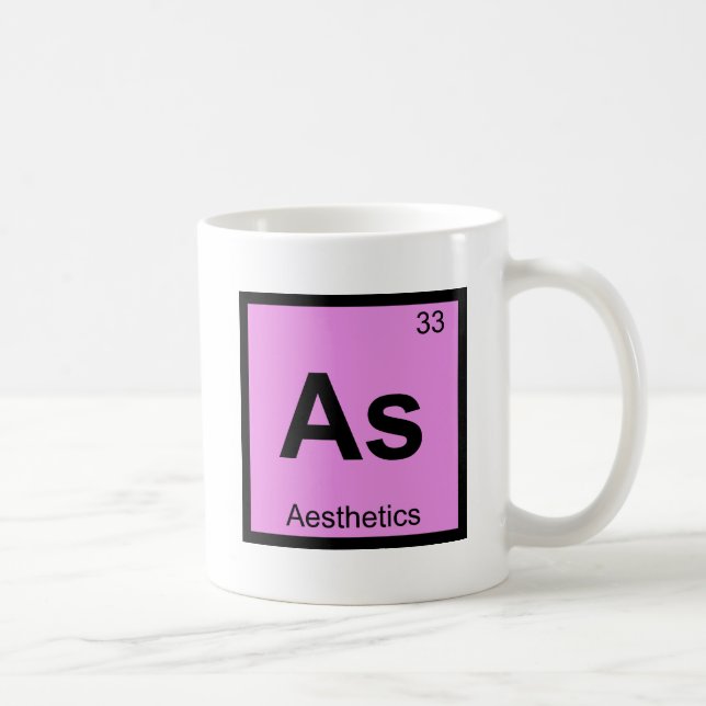 Mug Comme - Symbole de chimie de philosophie (Droite)
