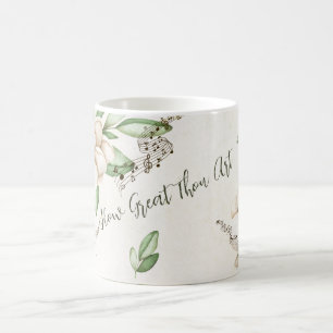Mug Comme Tu Es Grand Magnolia Élégante