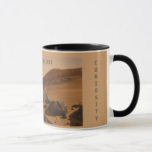 Mug Commémoration du lancement de la curiosité Mars